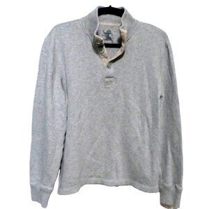 EXPRESS gray pullover sweatshirt 100% cotton men's size M
